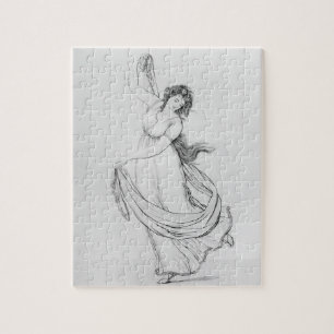 Das Muse des Tanzes, Platte VI von 'Dame Hamiltons Puzzle