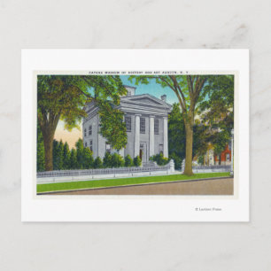 Das Museum für Geschichte und Kunst von Cayuga Postkarte