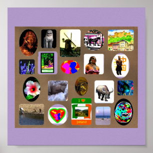 Das MUSEUM Zazzle Jibney MY ART Poster1 Poster