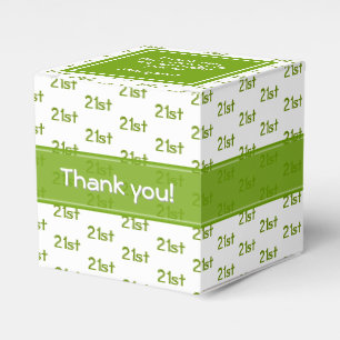 Das Muster für die Anzahl der Altersangabe - Gold/ Geschenkschachtel