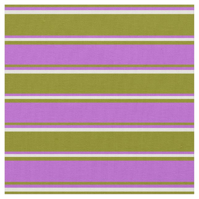 Das Muster ist grün, orchid und beige gestrichen Stoff (Nahaufnahme)