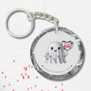 Das Muster von Silver Ghost Valentine Schlüsselanhänger
