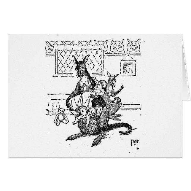 Das Mütterliche Känguru (Vorderseite (Horizontal))