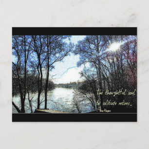 Das nachdenkliche Soul... Postkarte