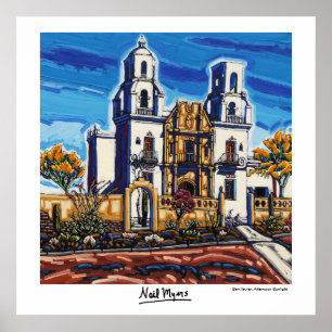 Das Nachmittags-Sonnenlicht-Plakat Sans Xavier Poster