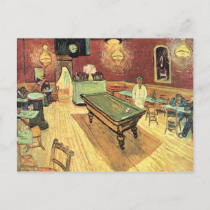 Das Nachtcafé am Place Lamartine in Arles von van  Postkarte