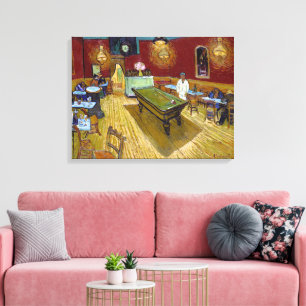 Das Nachtcafé Van Gogh Leinwanddruck