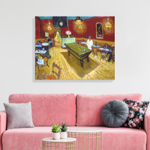 Das Nachtcafé   Van Gogh   Leinwanddruck