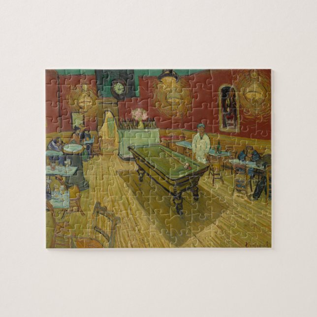 Das Nachtcafé von Van Gogh Puzzle (Horizontal)
