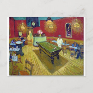 Das Nachtcafé von Vincent Van Gogh Postkarte