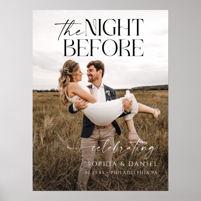 Das Nachtessen vor der Probe wird zum Rahmen Poster (Vorne)