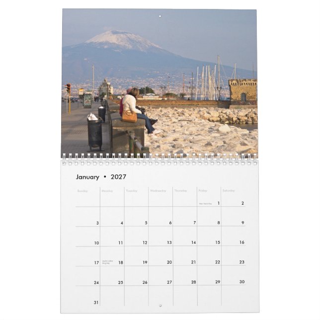 Das Napoli trennte Kalender 2013 (Jan 2027)