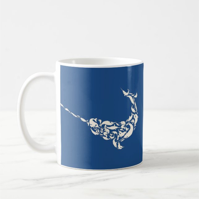 Das Narwhal von Narwhals Tasse (Links)