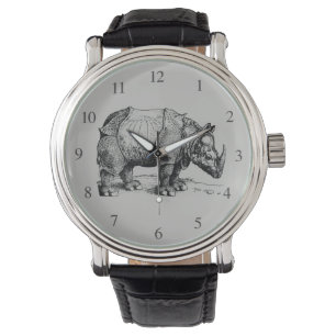 Das Nashorn Armbanduhr