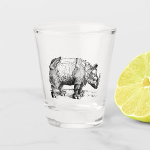 Das Nashorn Schnapsglas