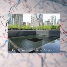 Das National September 11 Memorial Travel Foto Postkarte