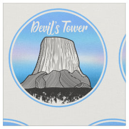 Das Nationaldenkmal des Teufels Stoff