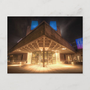 Das Nationaltheater, Londons Southbank Postkarte
