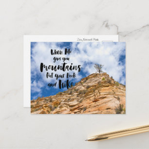 Das Naturerlebnis Postkarte