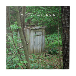 Das Nebengebäude Fliese