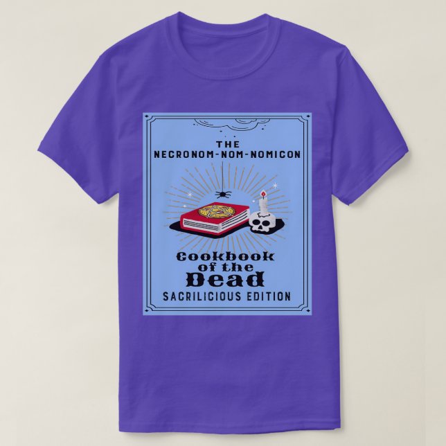 Das Nekronomnomikkobuch der Toten T-Shirt (Design vorne)