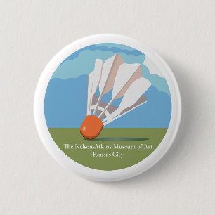 Das Nelson-Atkins Museum of Art Shuttlecock Button