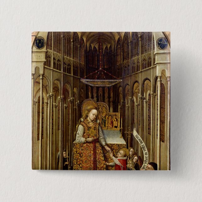 Das Nennen der Jungfrau Button (Vorderseite)