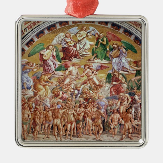 Das Nennen von gewählt zum Himmel Silbernes Ornament (Vorne)