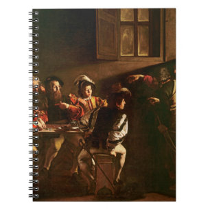 Das Nennen von St Matthew, c.1598-1601 Notizblock