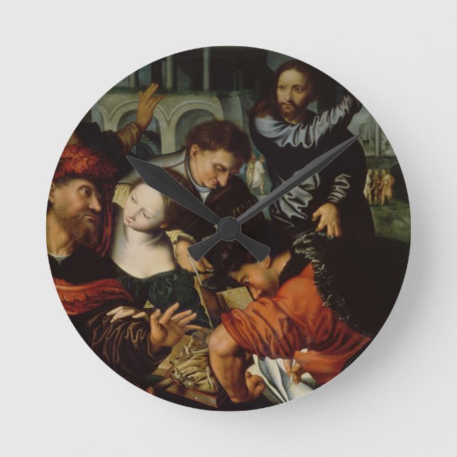 Das Nennen von St Matthew Runde Wanduhr (Vorderseite)