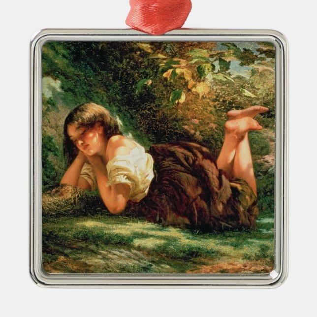 Das Nest Silbernes Ornament (Vorne)