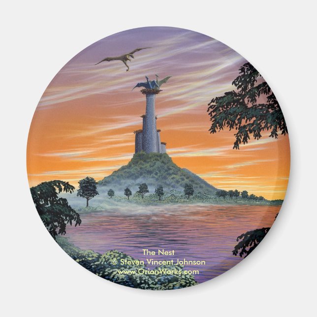 Das Nest, The Nest Steven Vincent Johnsonwww.O.. Magnet (Vorne)