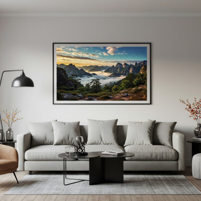 Das Netz über den Bergen Poster (Von Creator hochgeladen)