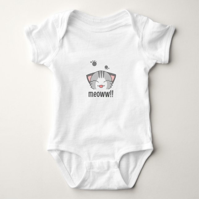 Das neue Baby Jersey Bodysuit Design Strampler (Vorderseite)