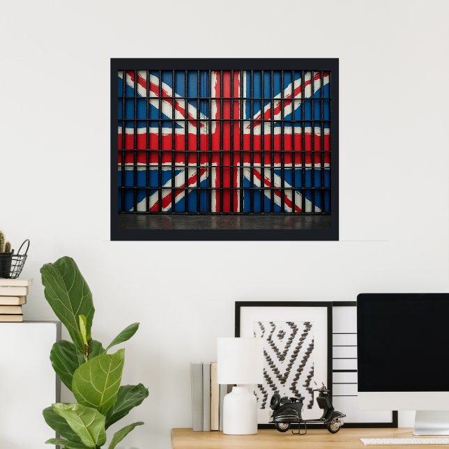 Das neue britische Mattposter Poster (Heimbüro)