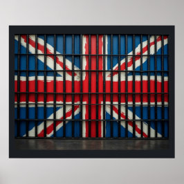 Das neue britische Werteposter Poster