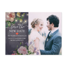 Das neue Date Chic Wedding Postponement Foto geret