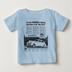 Das neue der HUDSON-Automobil 1940 Baby T-shirt