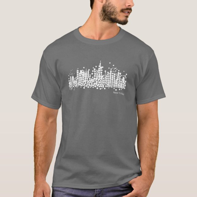 Das neue Design des Big Apple auf großen Shirts (Vorderseite)