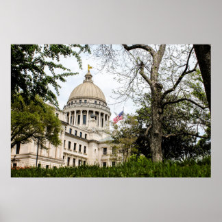 Das neue Gebäude der Hauptstadt Poster