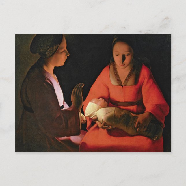 Das neue Geborene Kind, Ende der 1640er Jahre Postkarte (Vorderseite)