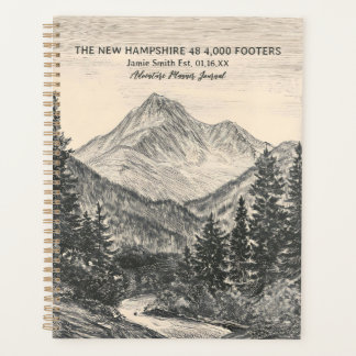 Das neue Hampshire 48 400 Footers, NH48 Mountains Planer