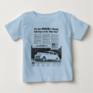 Das neue Hudson-Automobil von 1940 Baby T-shirt