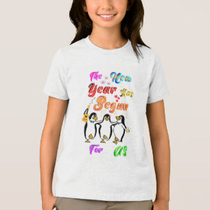 Das neue Jahr hat für uns begonnen Tri-Blend Shirt
