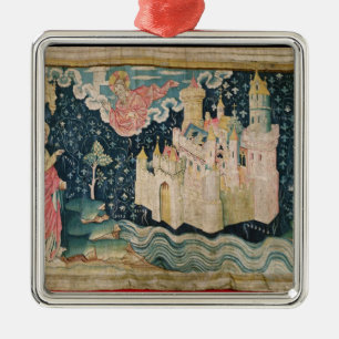 Das neue Jerusalem Ornament Aus Metall