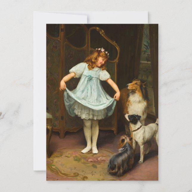 Das neue Kleid | Arthur John Elsley (Vorderseite)