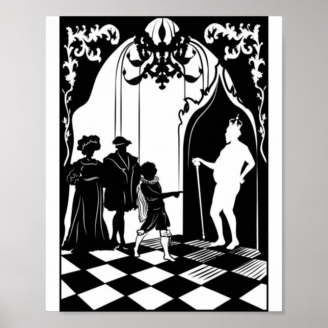 Das neue Kleider-Poster des Kaisers Poster (Vorne)