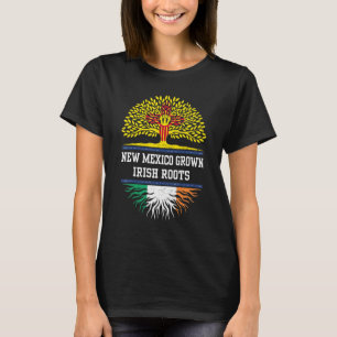 Das neue Mexiko wächst mit Irland Roots Irland T-Shirt