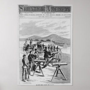 Das neue Modell Gatling Gun Poster