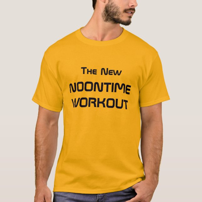 Das neue Noontime-Training T-Shirt (Vorderseite)